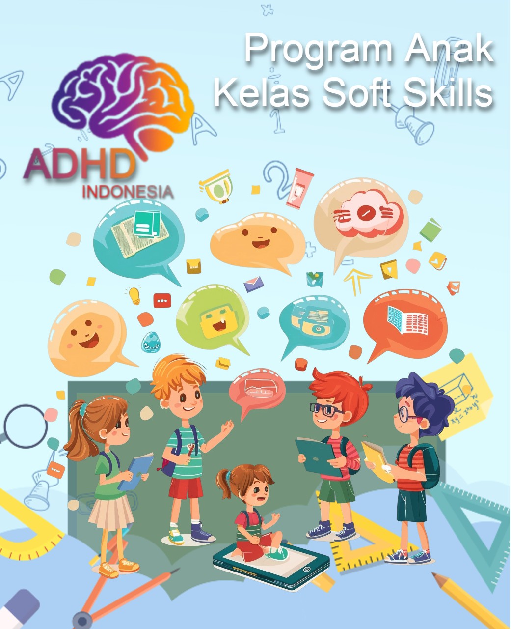 Program ADHD Indonesia Kabupaten Puncak Kelas Soft Skills Anak ADHD