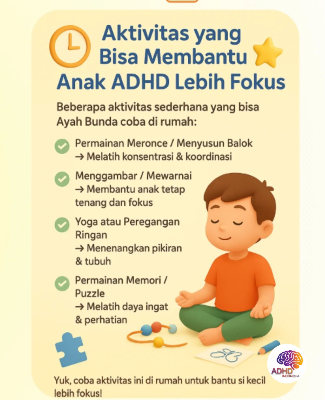 Pendekatan Edukatif yang Tepat untuk Anak ADHD di Kabupaten Puncak