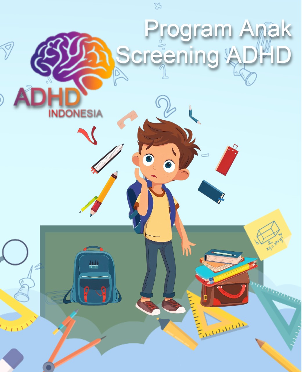 Program ADHD Indonesia Kabupaten Puncak Screening ADHD Non-Diagnostik